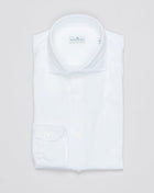 Composition: 100% Cotton
Article: J133
Model: FJ17
Color: White / 01
Composition: 100% Cotton
Made in Italy Sonrisa Cotton Jersey Shirt / White