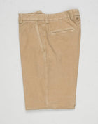 Model: Chiaiaff long-GD
Flat front
Front pockets: slanted
Back pocket left: welted   right: with flap
Hemming: plain (chinos)
Article: dv2000x
Color: 3830 / Beige 
Composition: 97% Cotton 3% Elastan 
Made in Martina Franca, Italy Berwich Garment Dyed Chiaia Cotton Chinos / Beige
