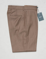 Model: Chiaia long
Single pleat
Front pockets: seam
Back pockets: welted
Hemming: 5cm turn ups
Article: ca1986
Color: Greige
Composition: 100% Virgin wool natural stretch
Made in Martina Franca, Italy Berwich Covert Wool Trousers / Greige