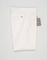 Garment dyed
Model: Chiaia long
Single pleat
Front pockets: seam
Back pockets: welted
Hemming: 5cm turn ups
Article: dv0500x
Color: Latte
Composition: 98% Cotton 2% Elastan
Made in Martina Franca, Italy Berwich Garment Dyed Corduroy Trousers / Latte
