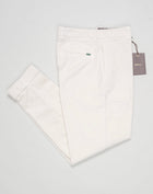 Garment dyed
Model: Chiaia long
Single pleat
Front pockets: seam
Back pockets: welted
Hemming: 5cm turn ups
Article: dv0500x
Color: Latte
Composition: 98% Cotton 2% Elastan
Made in Martina Franca, Italy Berwich Garment Dyed Corduroy Trousers / Latte