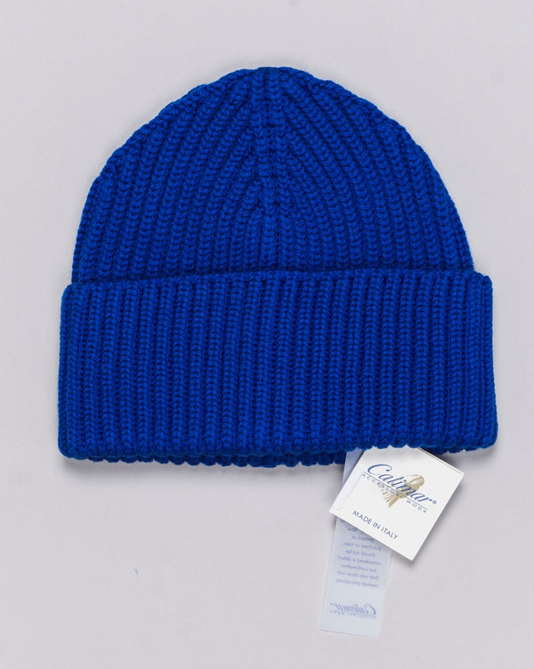 Composition: 100% Extrafine Merino Wool
Article: W23200
Color: Blue / 13994
Made in Italy Calimar Ribbed Merino Beanie / Blue