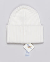 Composition: 100% Cashmere
Article: WVU083
Color: White / 21768
Made in Italy Calimar Ribbed Cashmere Beanie / White