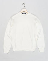 Article: 57106 / 20201
Color: 006 / Off White
Composition: 100% Cashmere (Felted)
Made in Italy Gran Sasso Felted Cashmere Crewneck / Off White