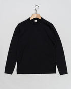 Composition: 100% Merino wool
Article: TEC 55
Model: Crewneck
Color: Black
Made in Italy 
G.R.P. Firenze Plain Merino Crewneck / Black