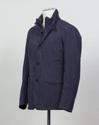 Article: PI001243U 12840 9201
Color: Navy
Main fabric: 100% polyester
Padding: 80% down 20% feather
Detachable bib
Snap button side pockets
Regular fit Herno Waterproof Down Coat / Navy