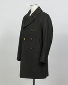 Back Length 95cm (Size 50)
Composition: 90% Wool 10% Cashmere
Lining: 100% Viscose
Padding: 100% Polyester
Model: 50164 Peacoat Lungo Maestrale
Article: 7627
Color: 15 / Dark Green
Made in Italy Sealup Wool & Cashmere Peacoat / Dark Green