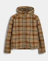 Brixtol Textiles Seven Hoodie / Beige Check