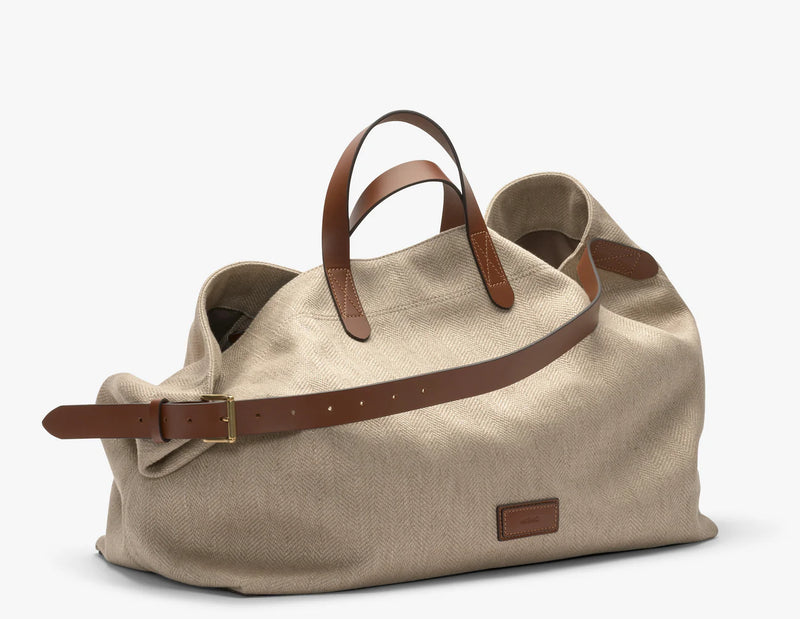 Mismo M/S Haven - Grand Herringbone / Cuoio