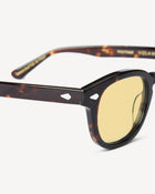 Viola Milano The Positano Sunglasses – Marrone with Mustard Lens