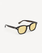Viola Milano The Positano Sunglasses – Marrone with Mustard Lens