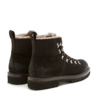Fabiano Ricci Suede Boot / Dark Brown with Fur Lining