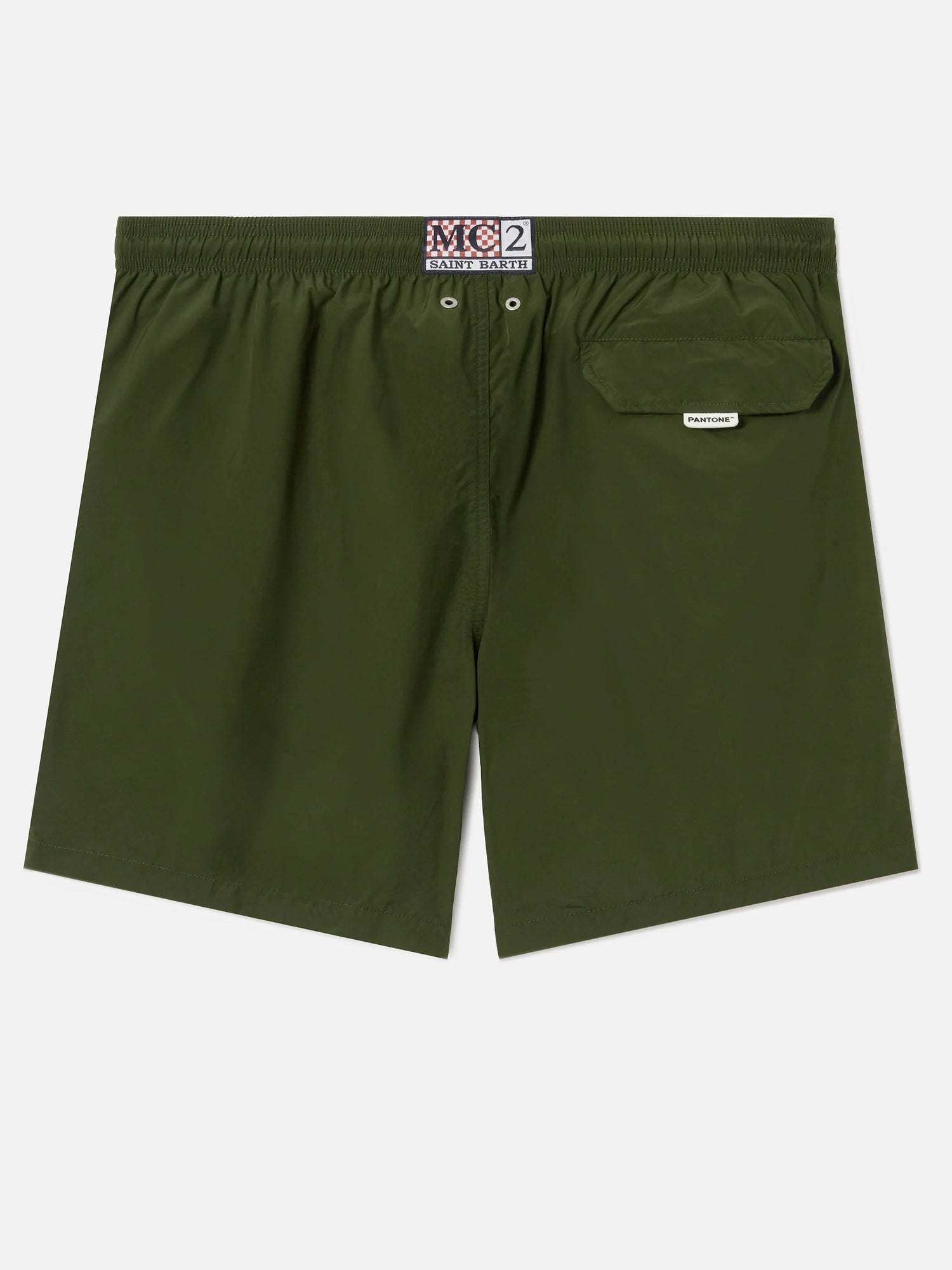 MC2 Saint Barth Lighting Pantone Swim Shorts / Military Green
