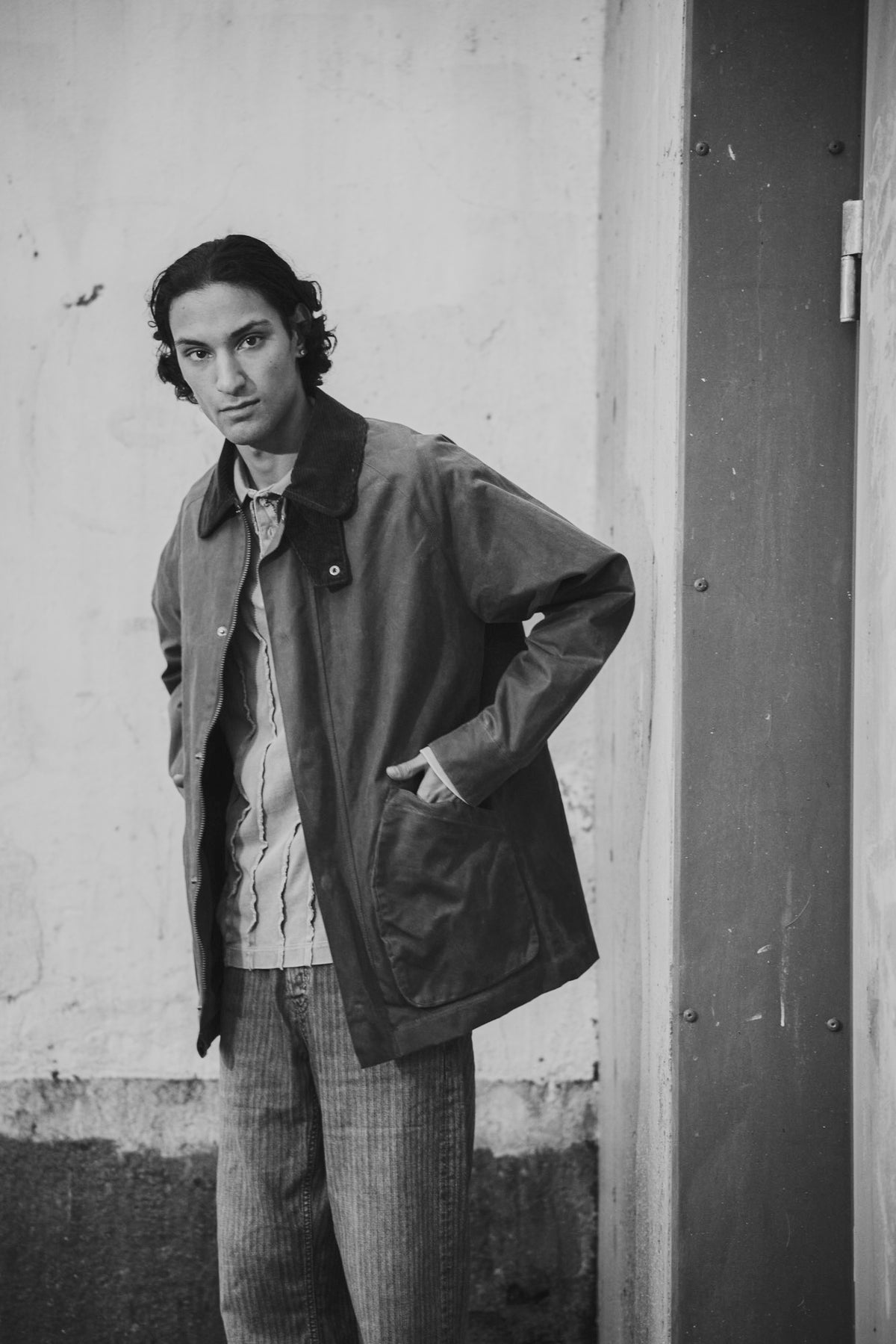 Brixtol Textiles Kit Wax Jacket / Olive