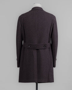 Model: Thomas
Unlined
Unconstructed shoulder
Color: M606 / Brown
Composition: 95% Virgin Wool 5% Cashmere
Made in Martina France, Italy Tagliatore Wool &amp; Cashmere Overcoat / Brown