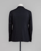 Composition: 99% Virgin wool Super 100's 1% Elastane
Modello: Monte Carlo / 2SMC22K01
Color: Black / N1124
Unconstructed shoulder
Unlined
2 Buttons
Notch lapel
Patch pockets
Side vents
Belt loops
Flat front
Made in Martina Franca, Italy Tagliatore Flannel Suit / Black