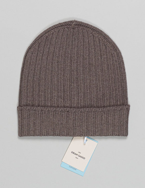 Article: 23190/22700
Color: 012 / Taupe
Composition: 100% Virgin Wool

Vintage (Washed)
Made in Italy Gran Sasso Vintage Merino Wool Beanie / Taupe