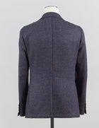 Patch pockets
Half lined
Unconstructed shoulder
Model: GJ02
Article: TW22114F
Color: 3390 / Blueberry/Brown
Composition: 100% Virgin Wool
Made in Italy Gaiola Tweed Jacket / Blueberry