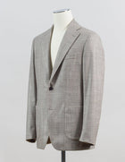 Fabric: Loro Piana SILK AIR
86% wool, 10% silk, 4% cashmere
2 buttons
notch lapel
side vents
fully lined
unconstructed shoulder Sauma Glencheck Jacket / Beige & Grey