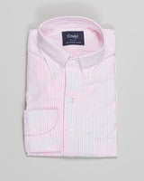 The oxford cloth button-down shirt is an enduring icon of menswear, which looks as good now as it did a century ago. It's an item that's at the very heart of our brand, and this is our attempt at perfecting the style. With a regular silhouette, floating interlinings, single-needle construction, and - perhaps most importantly - an elegant rolling collar, it's a shirt for all occasions.

100% Cotton
Made in Somerset, England
Button-Down Collar with Brushed, Floating Interlining
Box Pleat
Single Rounded One-Bu