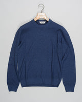 Article: 57167/19588
Color: 905 / Blue
Composition: 80% Virgin Wool 10% Cashmere 10% Viscose

Made in Italy Gran Sasso Vintage Crew Neck / Blue