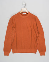 Article: 57167/19588
Color: 345 / Orange
Composition: 80% Virgin Wool 10% Cashmere 10% Viscose

Made in Italy Gran Sasso Vintage Crew Neck / Orange
