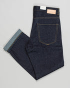 Composition: 100% Cotton
5-Pocket
Color: Dark Blue
Model: Rodolfo
Article: AO-14415
Selvedge denim
Made in Italy Tela Genova Raw Denim Vintage Fit Selvedge Jeans / Dark Blue