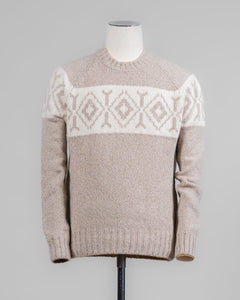 Article: 10170/15707
Color: 110 / Beige
Composition: 97% Eco-Cashmere 3% Virgin Wool
Made in Italy Gran Sasso Eco-Cashmere Crew Neck / Beige