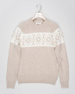 Article: 10170/15707
Color: 110 / Beige
Composition: 97% Eco-Cashmere 3% Virgin Wool
Made in Italy Gran Sasso Eco-Cashmere Crew Neck / Beige
