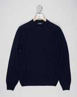 Article: 57106/20201
Color: 598 / Navy
Composition: 100% Cashmere (Felted)
Made in Italy Gran Sasso Felted Cashmere Crew Neck / Navy