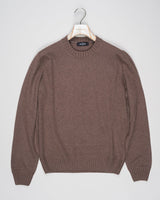 Article: 57106/20201
Color: 123 / Brown
Composition: 100% Cashmere (Felted)
Made in Italy Gran Sasso Felted Cashmere Crew Neck / Brown