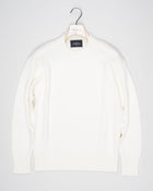 Article: 13128/14283
Color: 005 / Off White
Composition: 100% Virgin Wool
Extrafine Merino
Made in Italy Gran Sasso Heavy Merino Crew Neck / Off White
