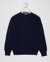 Article: 57143/15547
Color: 598 / Navy
Composition: 100% Cashmere

Made in Italy Gran Sasso Cashmere Sweat Shirt / Navy