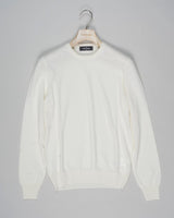 Article: 57167/13690
Color: 005 / Off White
Composition: 100% Cashmere
Made in Italy &nbsp;Gran Sasso Cashmere Crew Neck / Off White