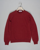Article: 55159/19699
Color: 247 / Red
Composition: 80% Virgin Wool 10% Cashmere 10% Viscose

Made in Italy Gran Sasso Wool & Cashmere Crew Neck / Red