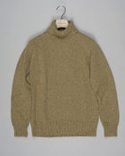 Article: 10182/15701
Color: 415 / Green
Composition: 97% Cashmere 3% Virgin Wool

Made in Italy Gran Sasso Multitone Cashmere Roll Neck / Green