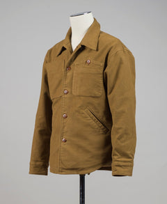 Composition: 100% Cotton

Color: 7383 / Mustard
Model: LEO/2F
Article: LEO011

Made in Italy Tela Genova Moleskin Shirt Jacket / Mustard