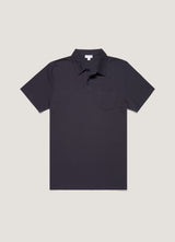 Sunspel Riviera Polo Shirt / Navy