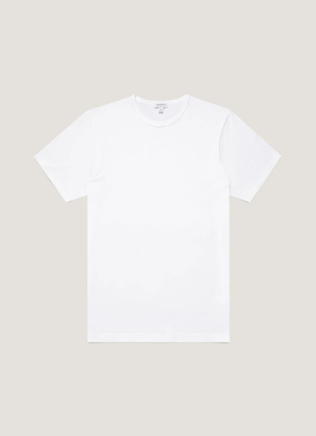 Sunspel Crew Neck T-Shirt / White