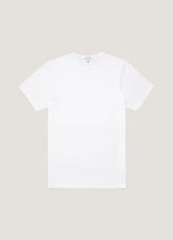 Sunspel Crew Neck T-Shirt / White
