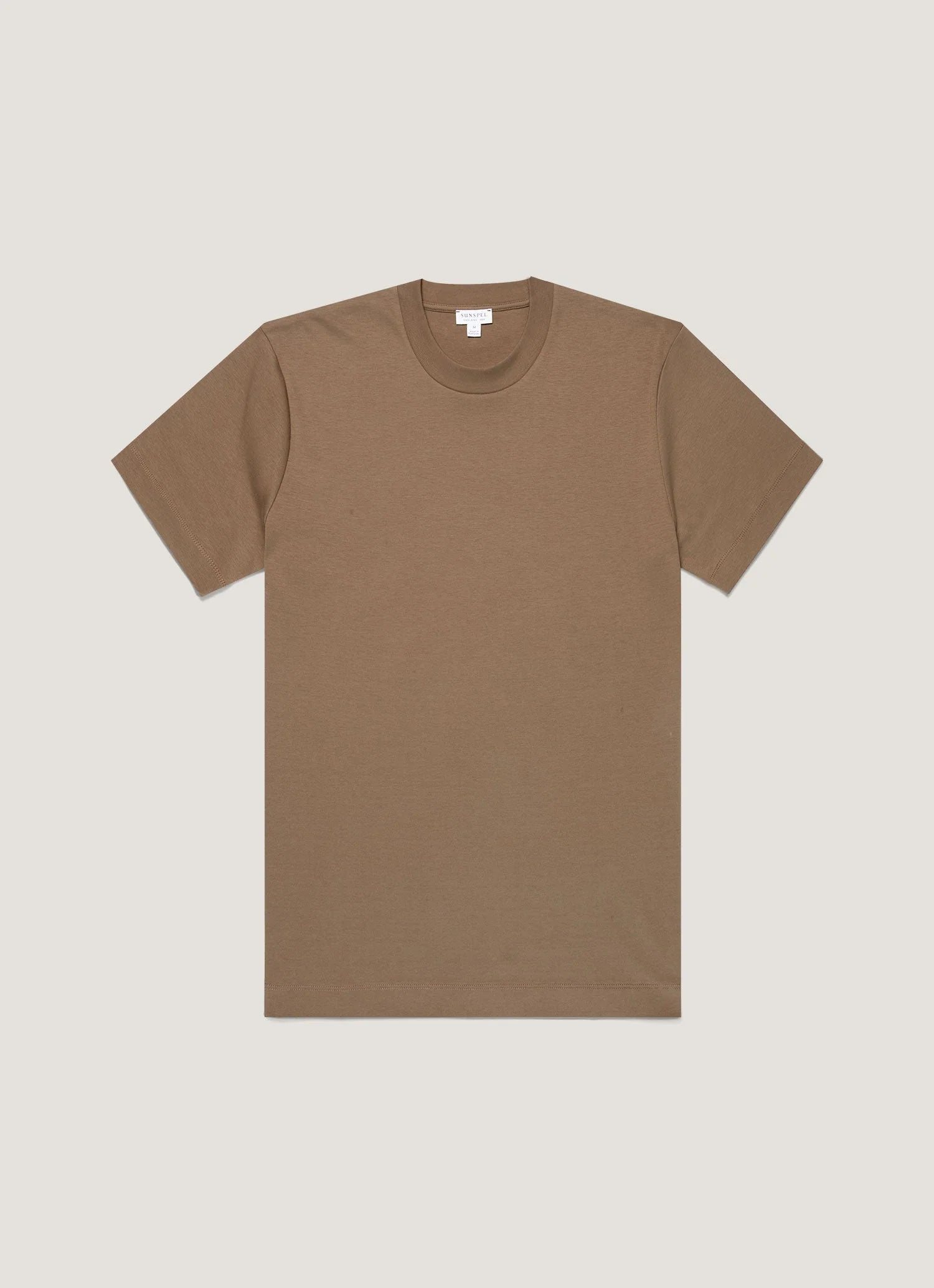 Sunspel Relaxed Fit Heavyweight T-Shirt / Dark Cedar