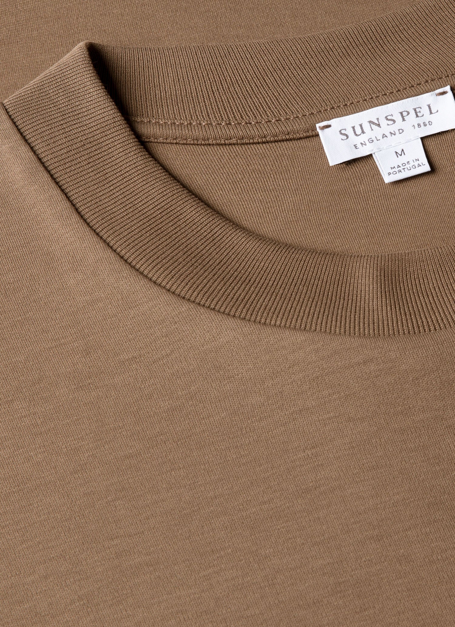 Sunspel Relaxed Fit Heavyweight T-Shirt / Dark Cedar