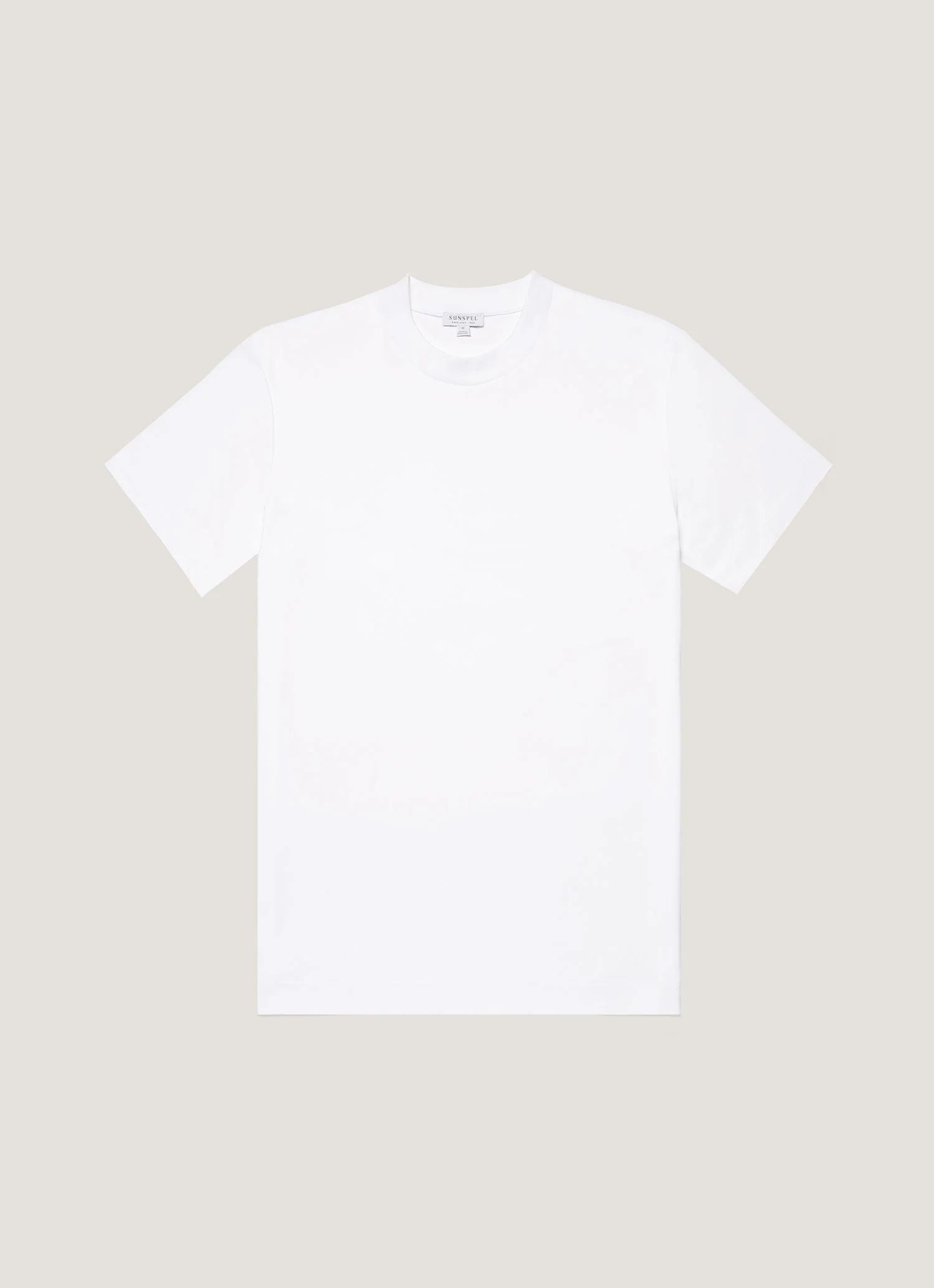 Sunspel Relaxed Fit Heavyweight T-Shirt / White