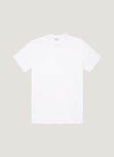 Sunspel Relaxed Fit Heavyweight T-Shirt / White