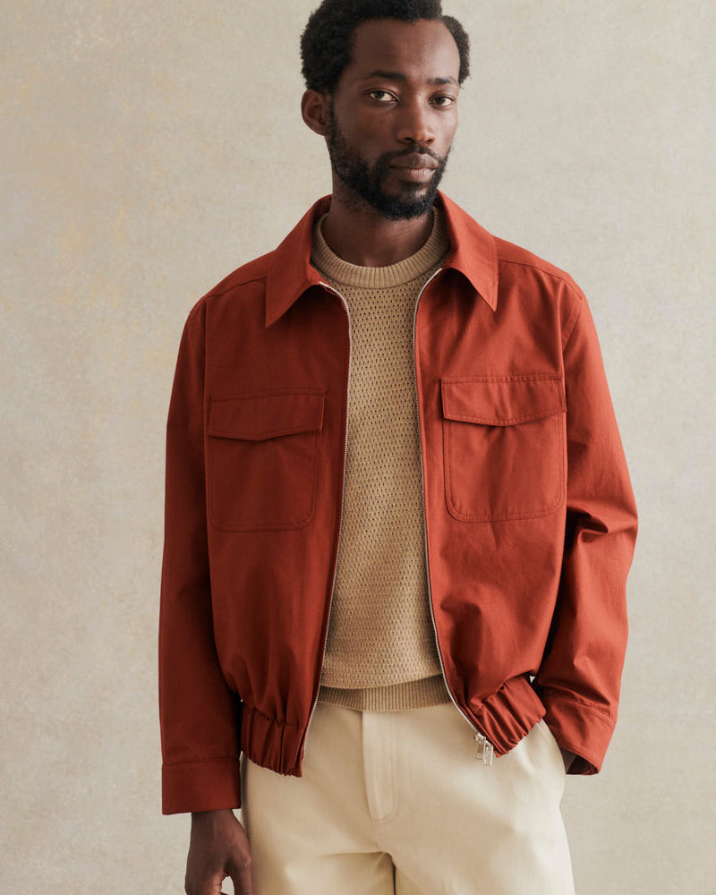 De Bonne Facture Student Jacket / Brick Red