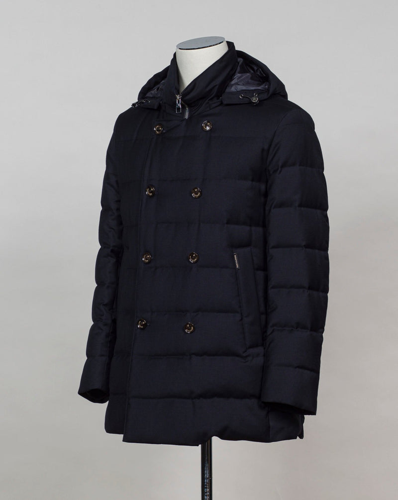 REDA wool  Mod F05MUCX745 Art. 106  Col. 89 Navy Montecore DB Down Parka / Navy