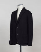 Article: 58156 / 14214 Color: 099 / Black Composition: 100% Virgin wool Gran Sasso Spot Knit Jacket / Black'
