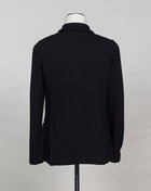 Article: 58156 / 14214 Color: 099 / Black Composition: 100% Virgin wool Gran Sasso Spot Knit Jacket / Black