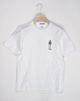 15CMTS155A 006499W Col  103 White Crew neck Short sleeves Front British Sailor graphic Brithish Sailor graphic on reverse Logo detail C.P. Company Mercerized Jersey 30/2 Twisted British Sailor T-Shirt / Gauze White