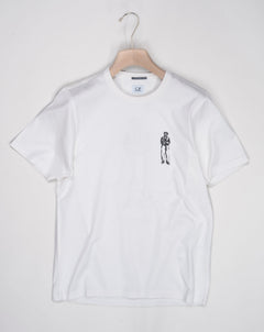 15CMTS155A 006499W Col  103 White Crew neck Short sleeves Front British Sailor graphic Brithish Sailor graphic on reverse Logo detail C.P. Company Mercerized Jersey 30/2 Twisted British Sailor T-Shirt / Gauze White